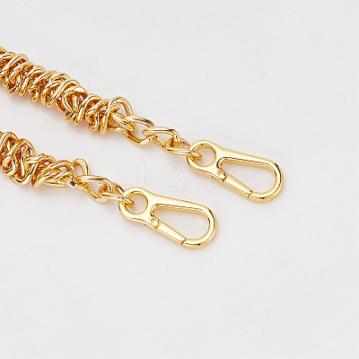 Aluminum Purse Chains DIY-WH0430-336G-1