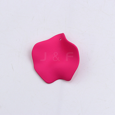 Spray Painted Acrylic Pendants FIND-PW0024-15E-1