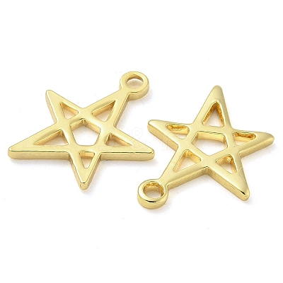 Brass Charms KK-C083-06G-1