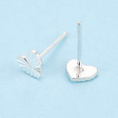 925 Sterling Silver Stud Earrings STER-N017-12D-S-1
