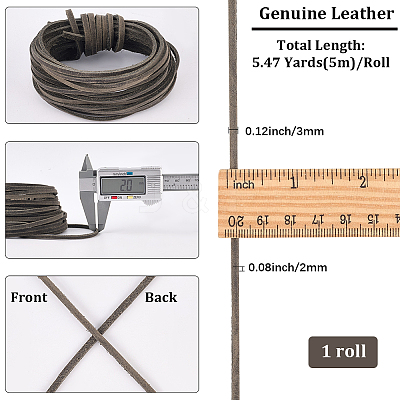 5M Flat Cowhide Leather Cords WL-GF0001-27A-02-1