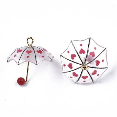 Printed Acrylic Pendants X-KY-S163-093B-01-1