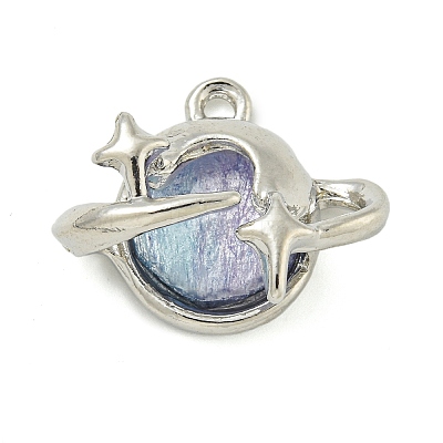 Alloy And Resin Pendants PALLOY-S029-01A-02-1
