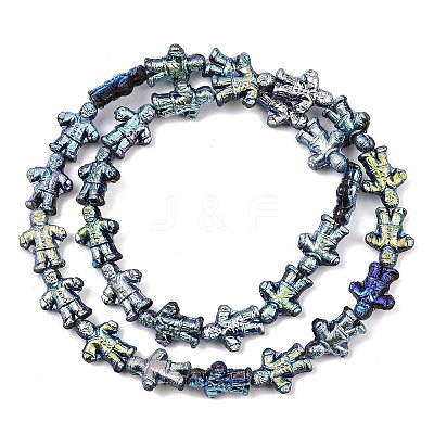 Czech Pressed Glass Beads GLAA-I061-29-1