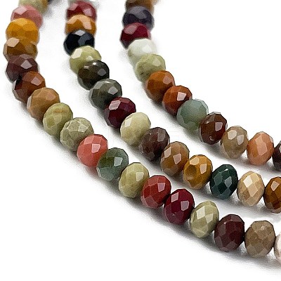 Natural Alashan Agate Beads Strands X-G-C127-B01-01-1