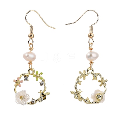 Dangle Earrings X-EJEW-JE04286-1