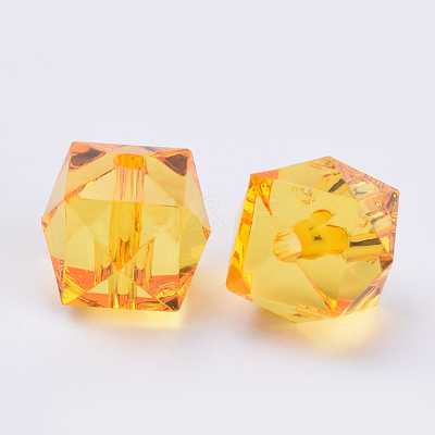 Transparent Acrylic Beads TACR-Q259-10mm-V24-1
