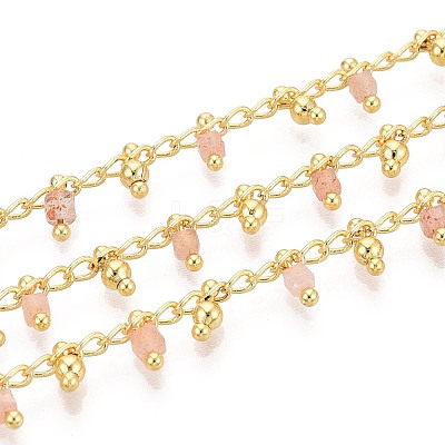 Brass Curb Chains CHC-N025-02D-G-1