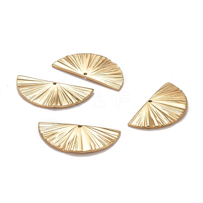 Ion Plating(IP) 304 Stainless Steel Pendants X-STAS-D177-03G-02-1