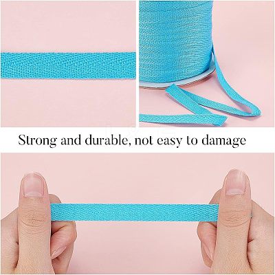 Cotton Twill Tape Ribbons OCOR-WH0058-35I-1