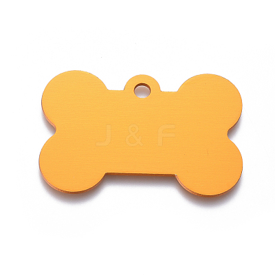 Pet Aluminium Pendants ALUM-I002-06-1