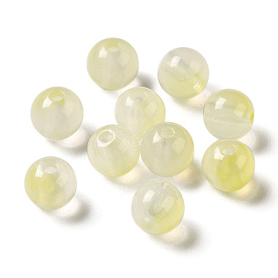 Transparent Acrylic Beads OACR-Z006-03I-1