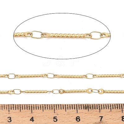 304 Stainless Steel Twist Bar Link Chains CHS-H116-01K-G-1