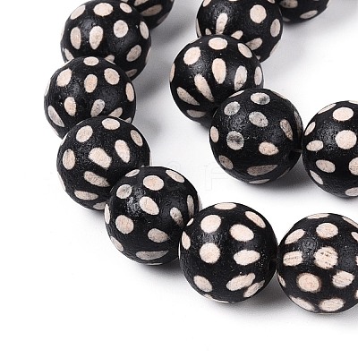 Tibetan Style Natural Agate dZi Beads Strands G-T144-36-1