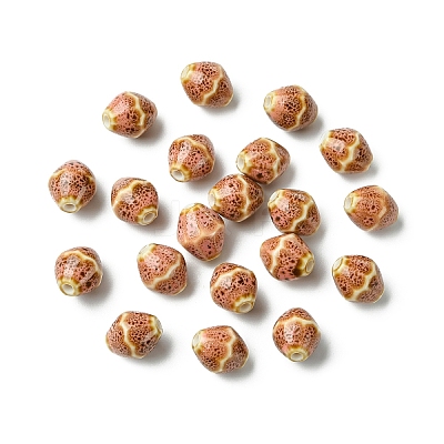 20Pcs Handmade Porcelain Beads PORC-YW0001-53D-1