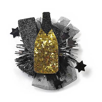 New Year's party Iron Hair Clip OHAR-R102-01E-1