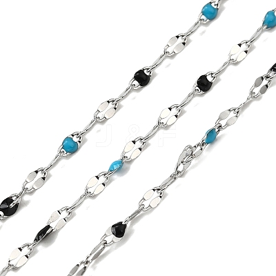 304 Stainless Steel Dapped Chains CHS-H036-01P-03-1