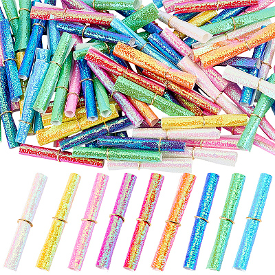 100Pcs Paper Message in a Bottle Capsule Letter Roll AJEW-SC0004-36B-1