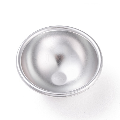Aluminum Half Sphere Molds AJEW-E048-01P-02-1