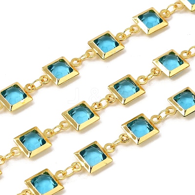 Brass Square Link Chains CHC-H114-02G-01-1