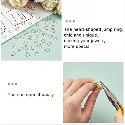 304 Stainless Steel Open Jump Rings STAS-UN0013-19G-1