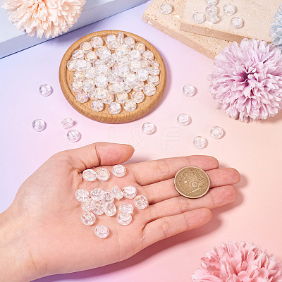 100Pcs 5 Styles Electroplated Glass Bead GLAA-TA0002-95A-1
