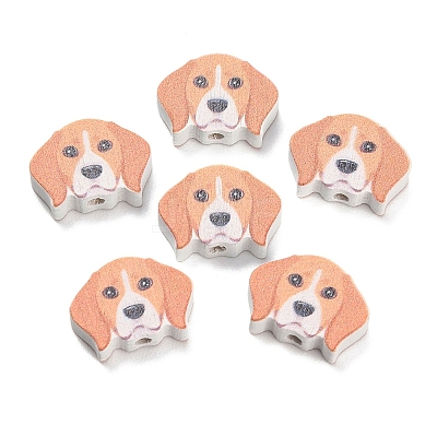 Printed Wood Beads WOOD-D289-01F-1