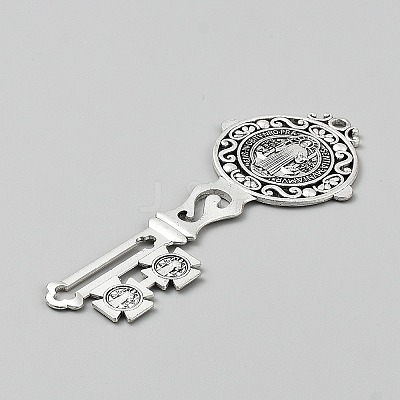 Tibetan Style Zinc Alloy Big Pendants FIND-WH0139-675AS-1