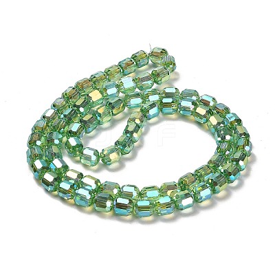 Electroplate Glass Beads X1-EGLA-D030-19K-1