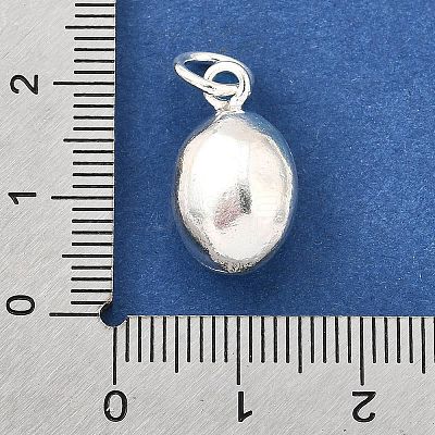 S925 Sterling Silver Pendants STER-Q006-02S-1