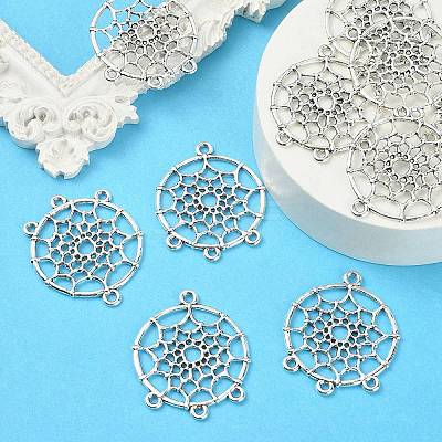 Tibetan Style Alloy Chandelier Components Links TIBEP-YW0001-66-1