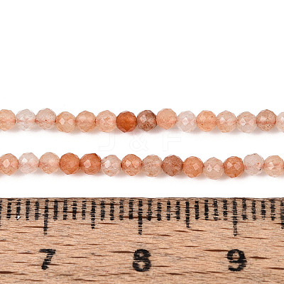 Natural Red Aventurine Beads Strands G-T143-08-1