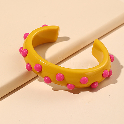 Fashional Plastic Cuff Bangles for Women FS-WG33943-03-1