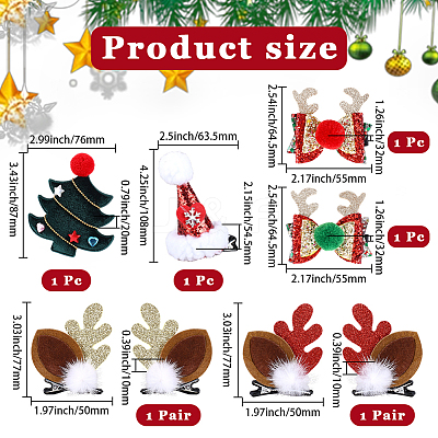 Christmas Party Hair Accessories PHAR-CY0001-10-1