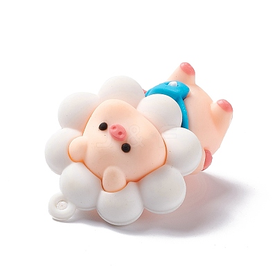 PVC Plastic Cartoon Pendants PVC-G003-02C-1