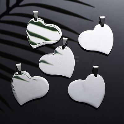 Tarnish Resistant 304 Stainless Steel Pendants STAS-I140-11S-1