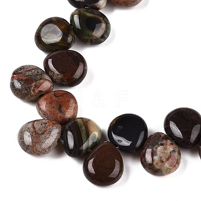 Natural Multi-Color Agate Beads Strands G-T138-126-1