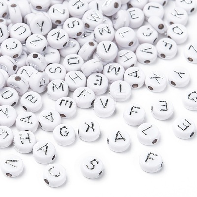 Plating Acrylic Beads PACR-YW0001-08P-1