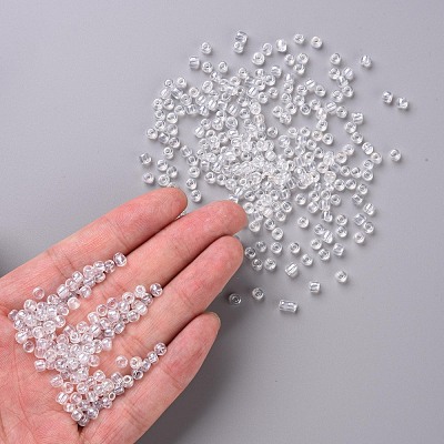 6/0 Glass Seed Beads SEED-A006-4mm-101-1
