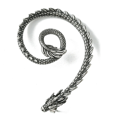 316 Surgical Stainless Steel Cuff Earrings EJEW-E300-18AS-02-1