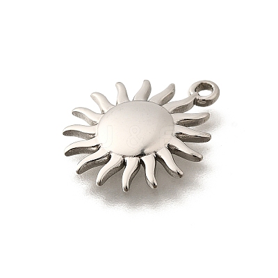 304 Stainless Steel Pendants STAS-C122-02P-1