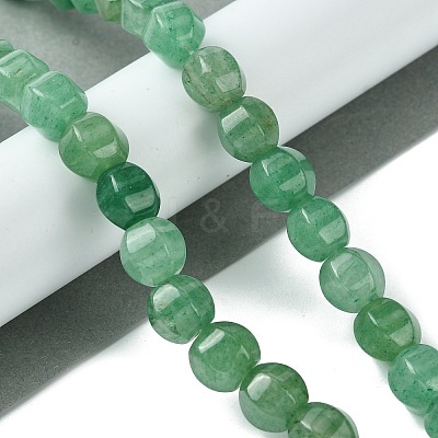 Natural Green Aventurine Beads Strands G-H023-A13-01-1