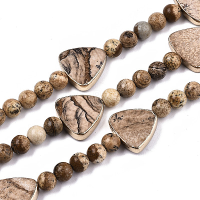 Natural Picture Jasper Strands G-T131-65-1