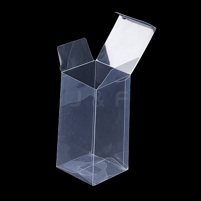 Rectangle Transparent Plastic PVC Box Gift Packaging CON-F013-01F-1
