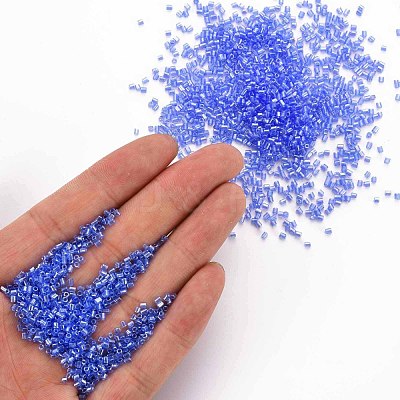 Glass Bugle Beads SEED-S032-11A-106-1