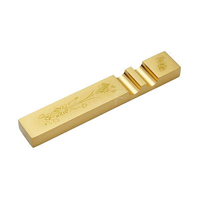 Rectangle Brass Paper Weight AJEW-WH0314-797A-1
