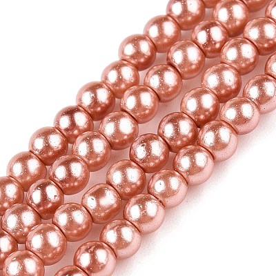 Baking Paint Glass Pearl Bead Strands X1-HY-Q003-3mm-50-A-1
