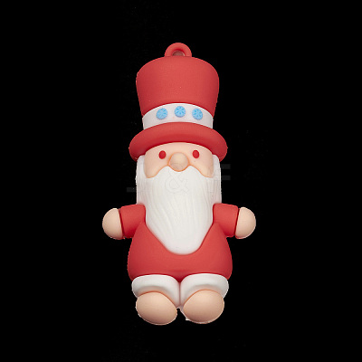 PVC Plastic Christmas Style Big Pendants PVC-O001-02B-1