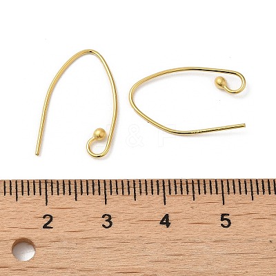 925 Sterling Silver Earring Hooks STER-M117-01G-1