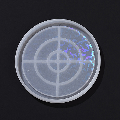 Silicone Laser Effect Cup Mat Molds DIY-C061-03E-1